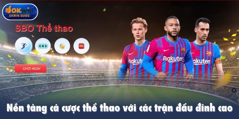 Nền tảng cá cược thể thao với các trận đấu đỉnh cao