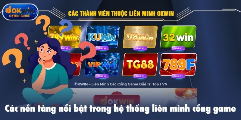 Các nền tảng nổi bật trong hệ thống liên minh cổng game